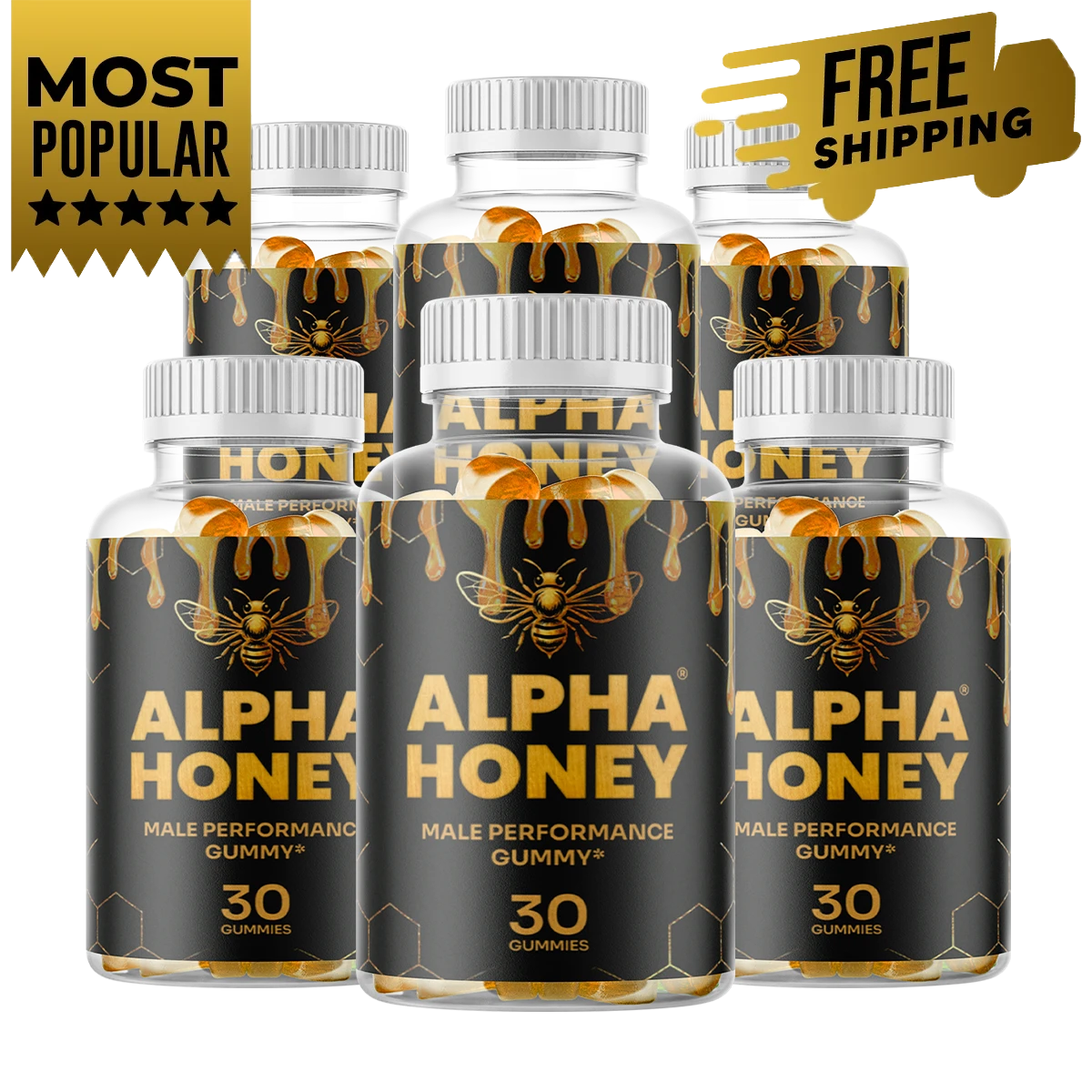 Alpha Honey  6 bottles